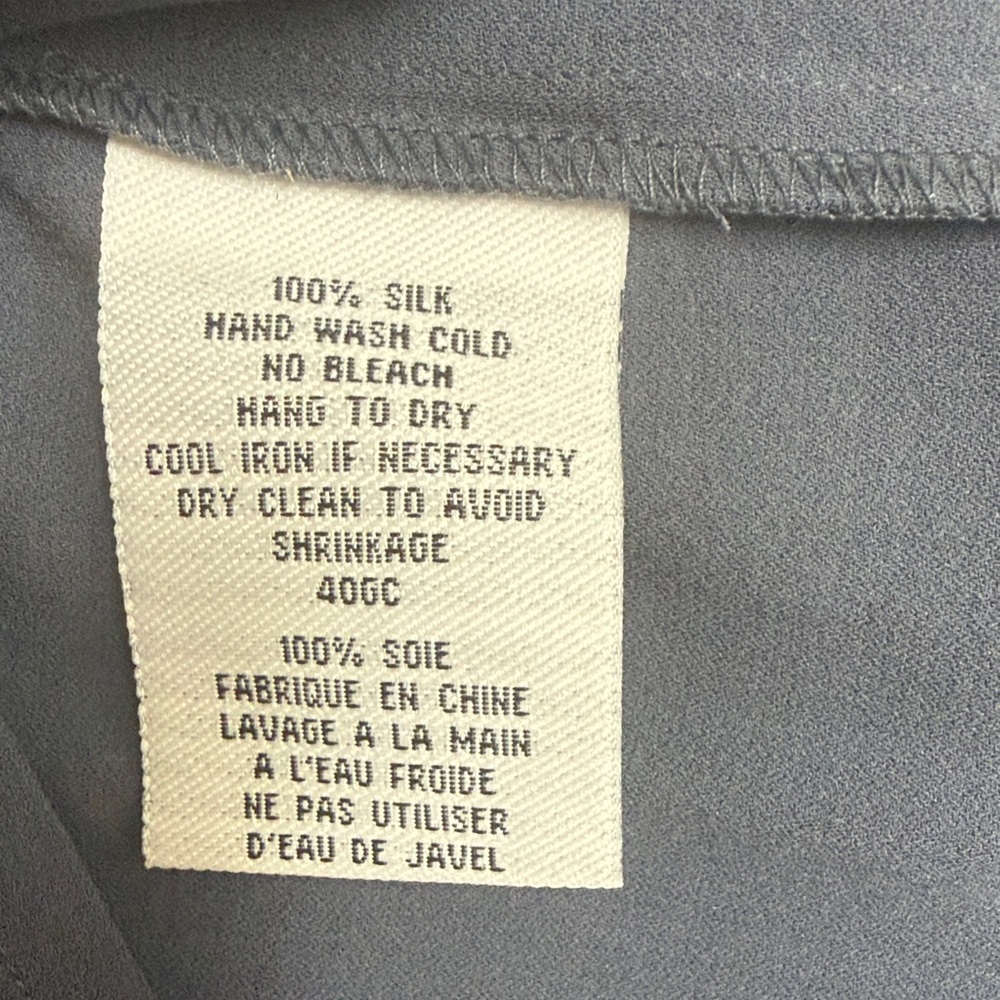 Eileen Fisher Elegant BlueGray Women's Skirt Set - Picture 12 of 16